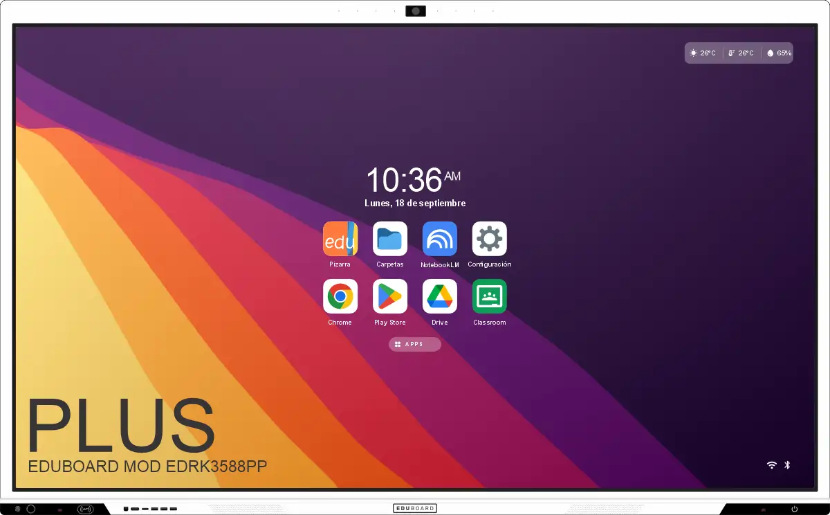Pantalla Interactiva Plus EDUBOARD